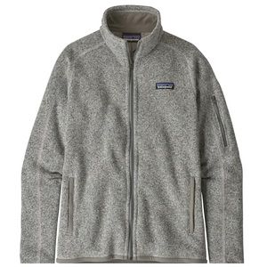 full zip grey paragonia
